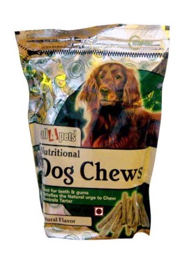 All4pets Munchy Chew Stick Dog Treats Natural Flavor 450gm